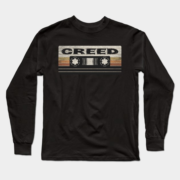 Creed Mix Tape Long Sleeve T-Shirt by getinsideart